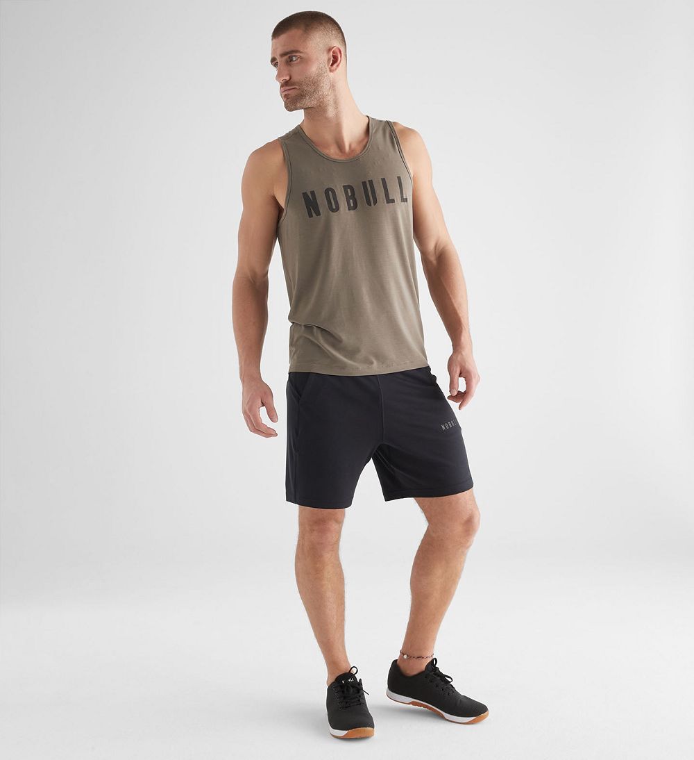 Men NOBULL Tanks Green | WMNAC-8752