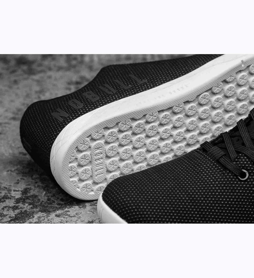 Men NOBULL Training Shoes Black White | VSBUG-6450