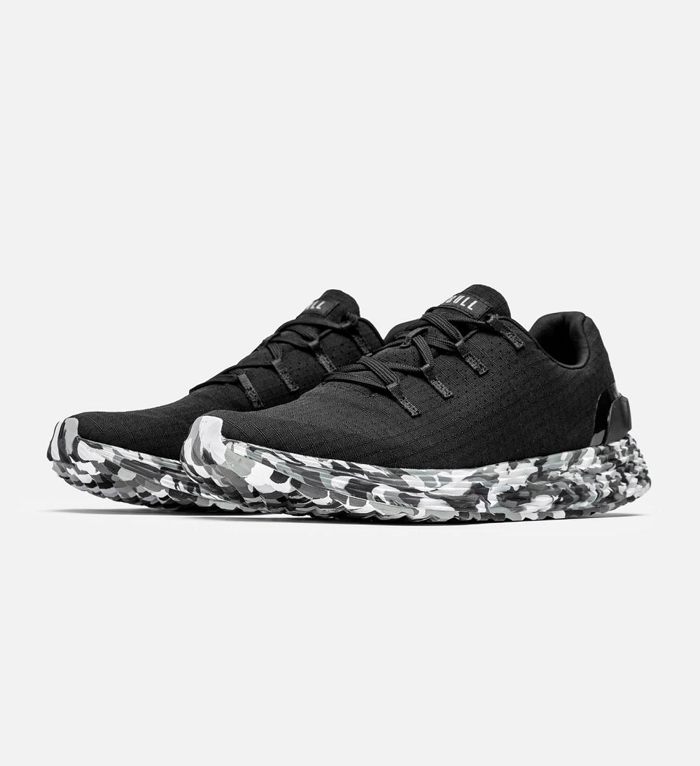 Men NOBULL Wild ALLDAY Running Shoes Black Wild Granite | SNOIL-5724