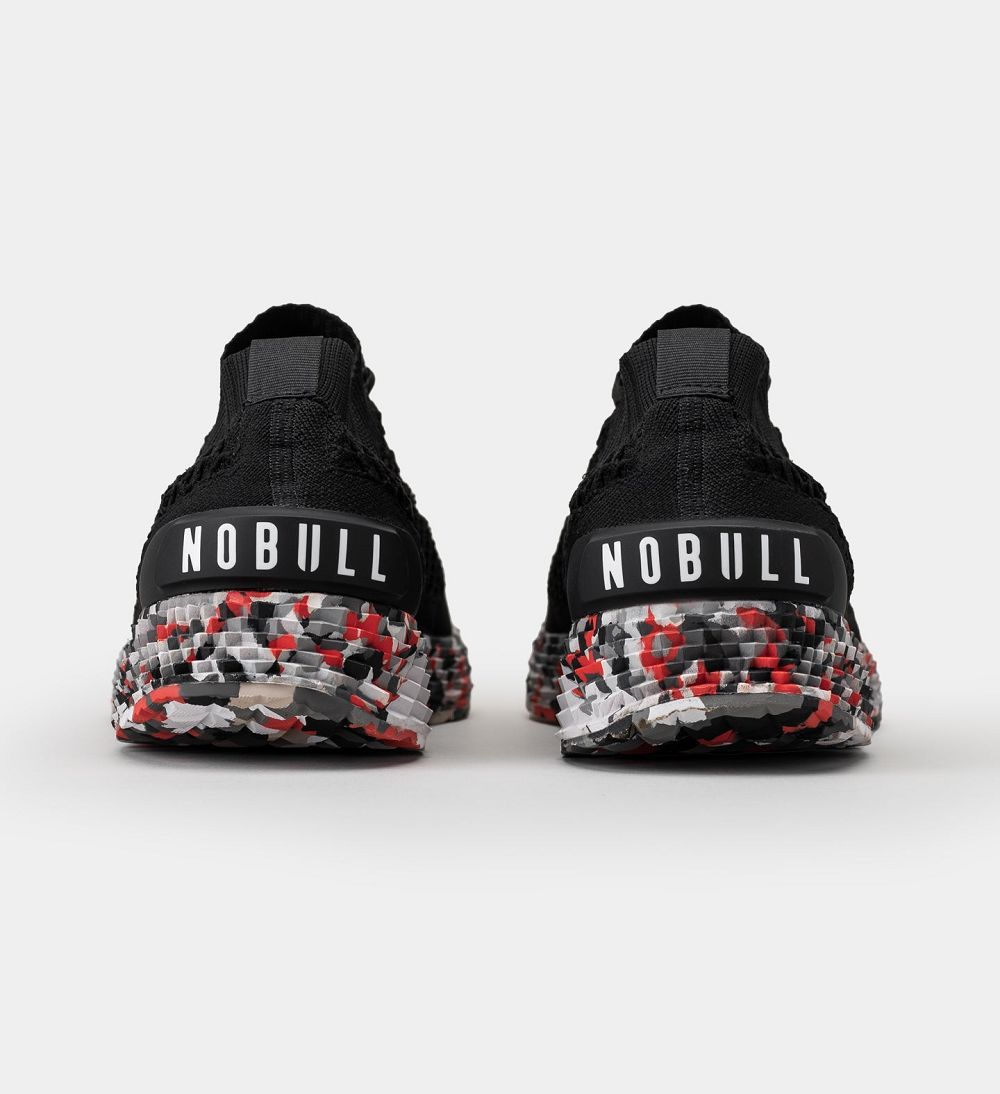 Men NOBULL Wild ASPIRE Running Shoes Black Camo | HOFUV-5108