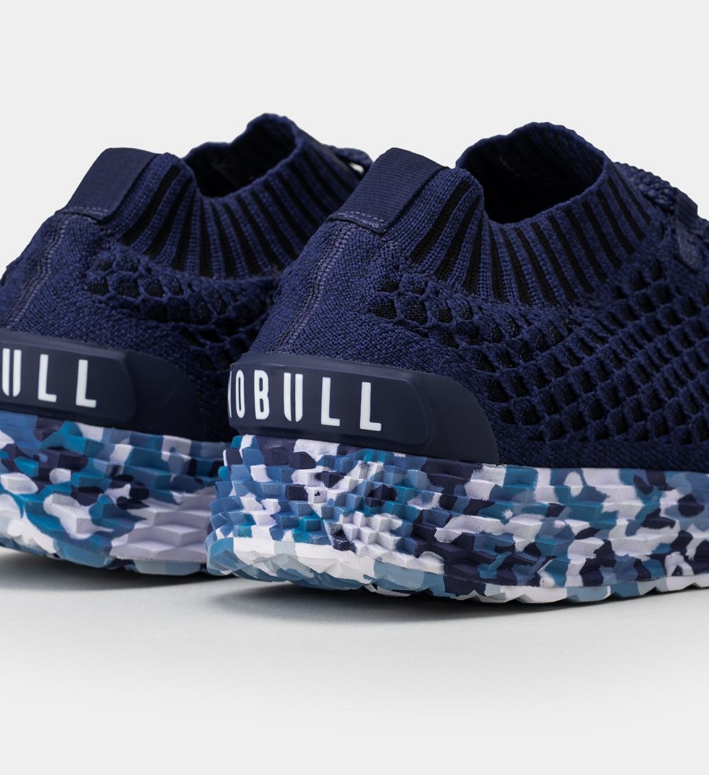 Men NOBULL Wild ASPIRE Running Shoes Blue | QLRKO-1259