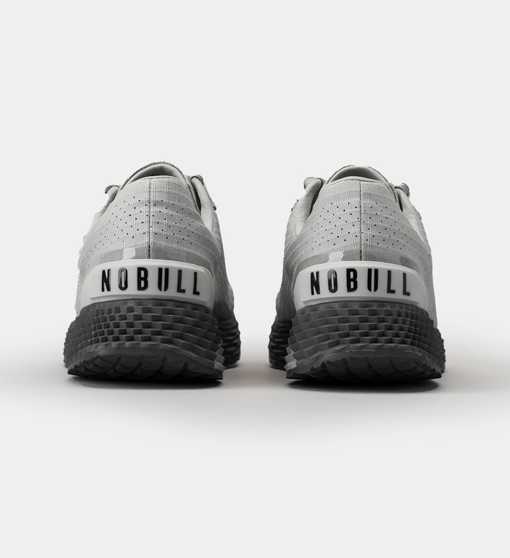 Women NOBULL ALLDAY Running Shoes Grey | WROLV-0475