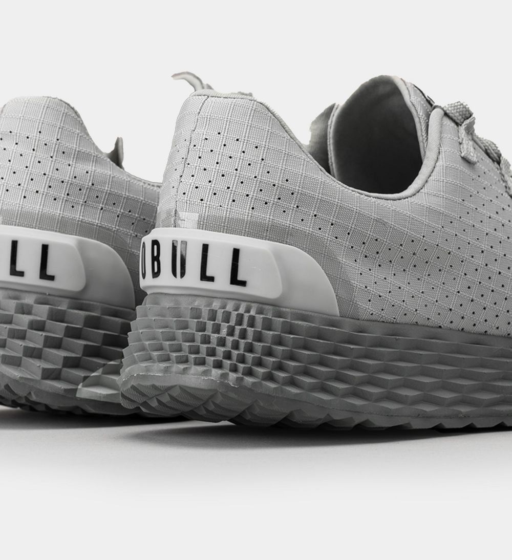 Women NOBULL ALLDAY Running Shoes Grey | WROLV-0475