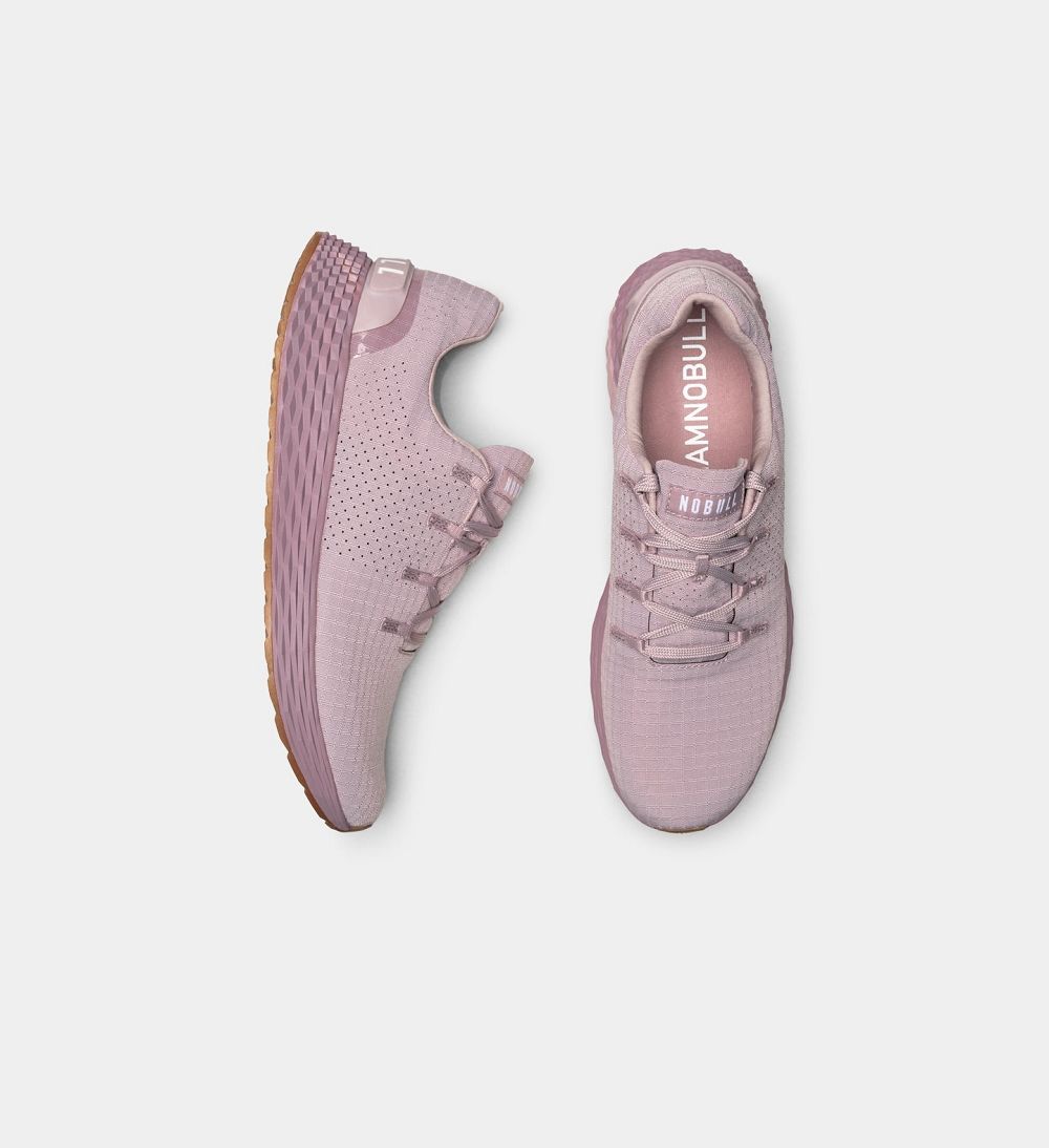 Women NOBULL ALLDAY Running Shoes Light Purple | BADRL-0584