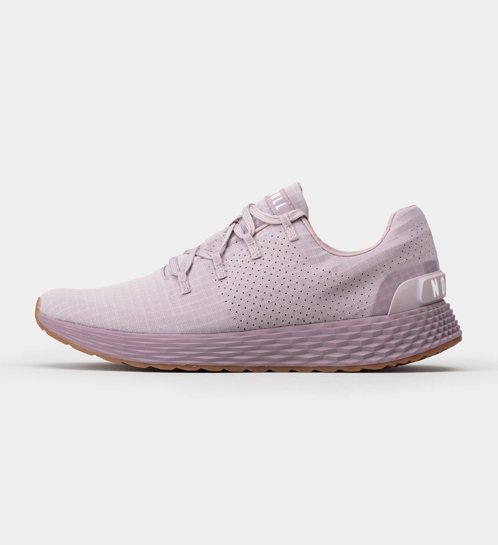 Women NOBULL ALLDAY Running Shoes Light Purple | BADRL-0584