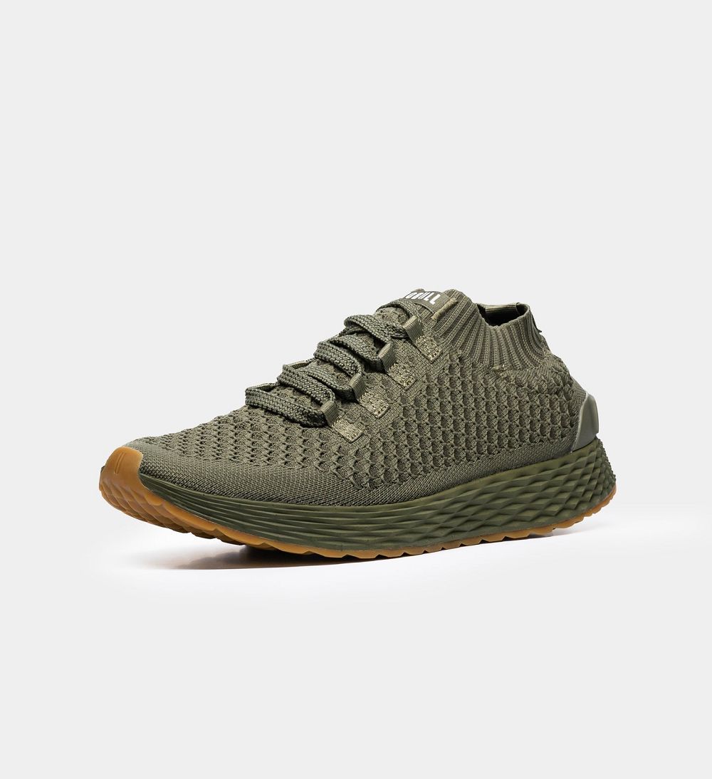 Women NOBULL ASPIRE Running Shoes Green | PYAKI-9342