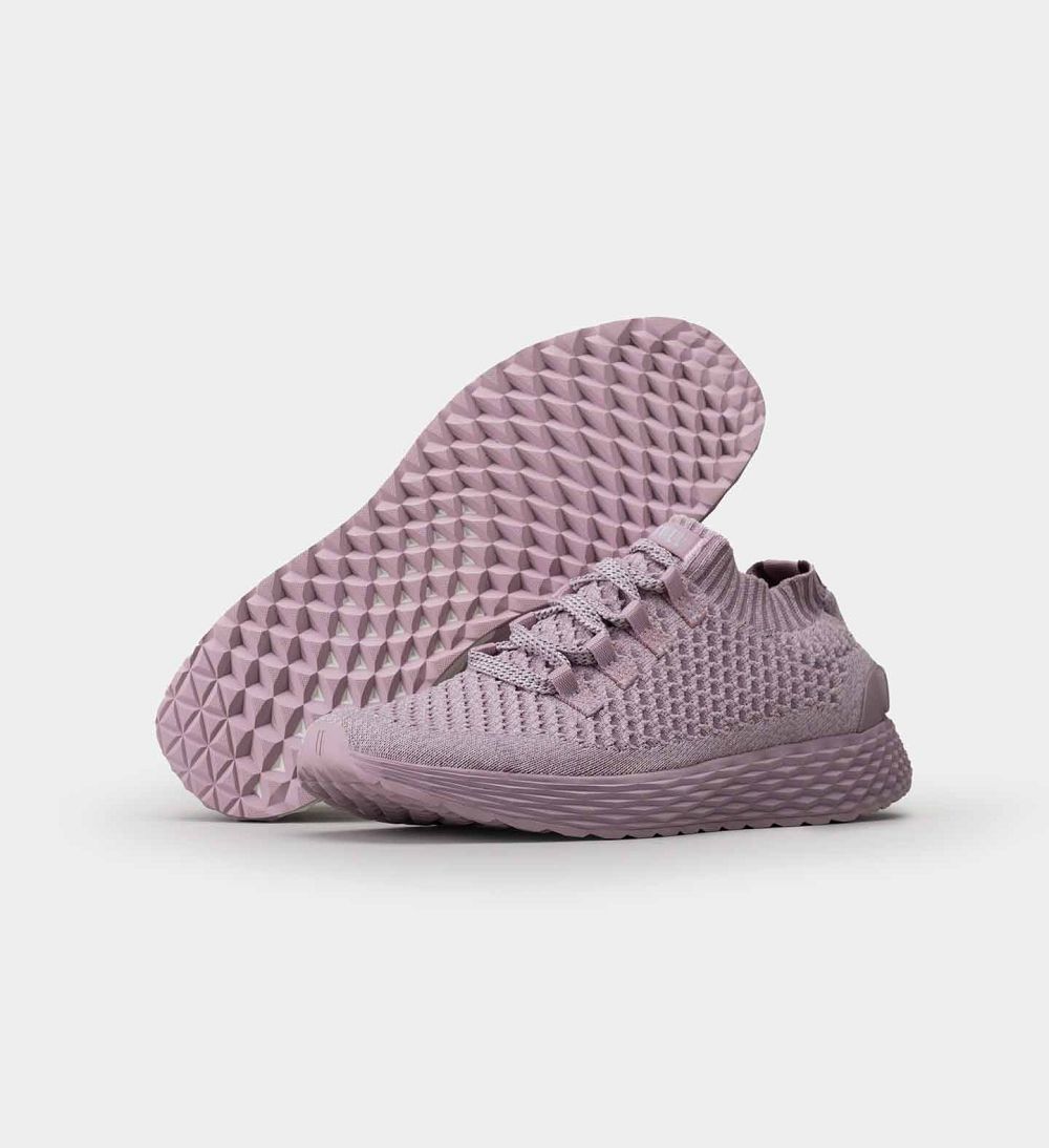 Women NOBULL ASPIRE Running Shoes Lilac | THZUY-0395