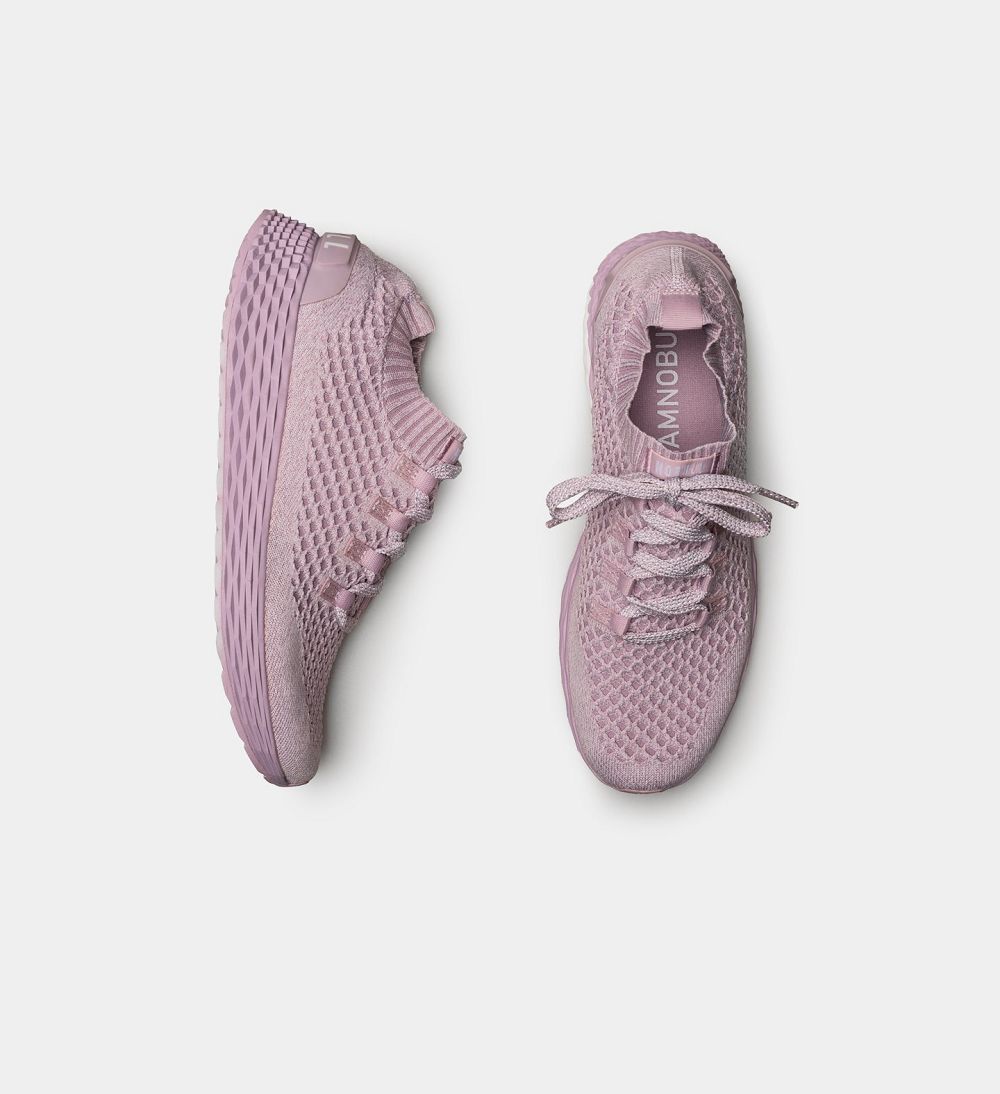 Women NOBULL ASPIRE Running Shoes Lilac | THZUY-0395