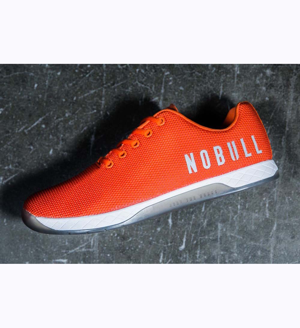 Women NOBULL BRIGHT Training Shoes BRIGHT ORANGE | IPDMQ-2390