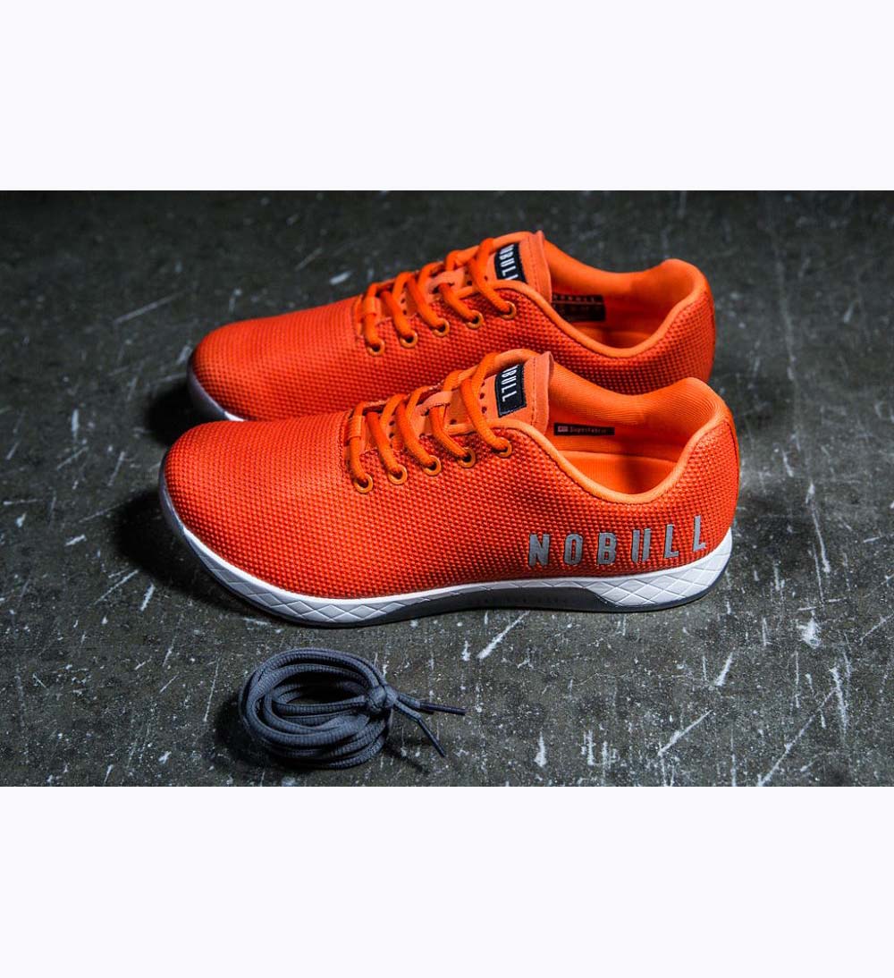 Women NOBULL BRIGHT Training Shoes BRIGHT ORANGE | IPDMQ-2390