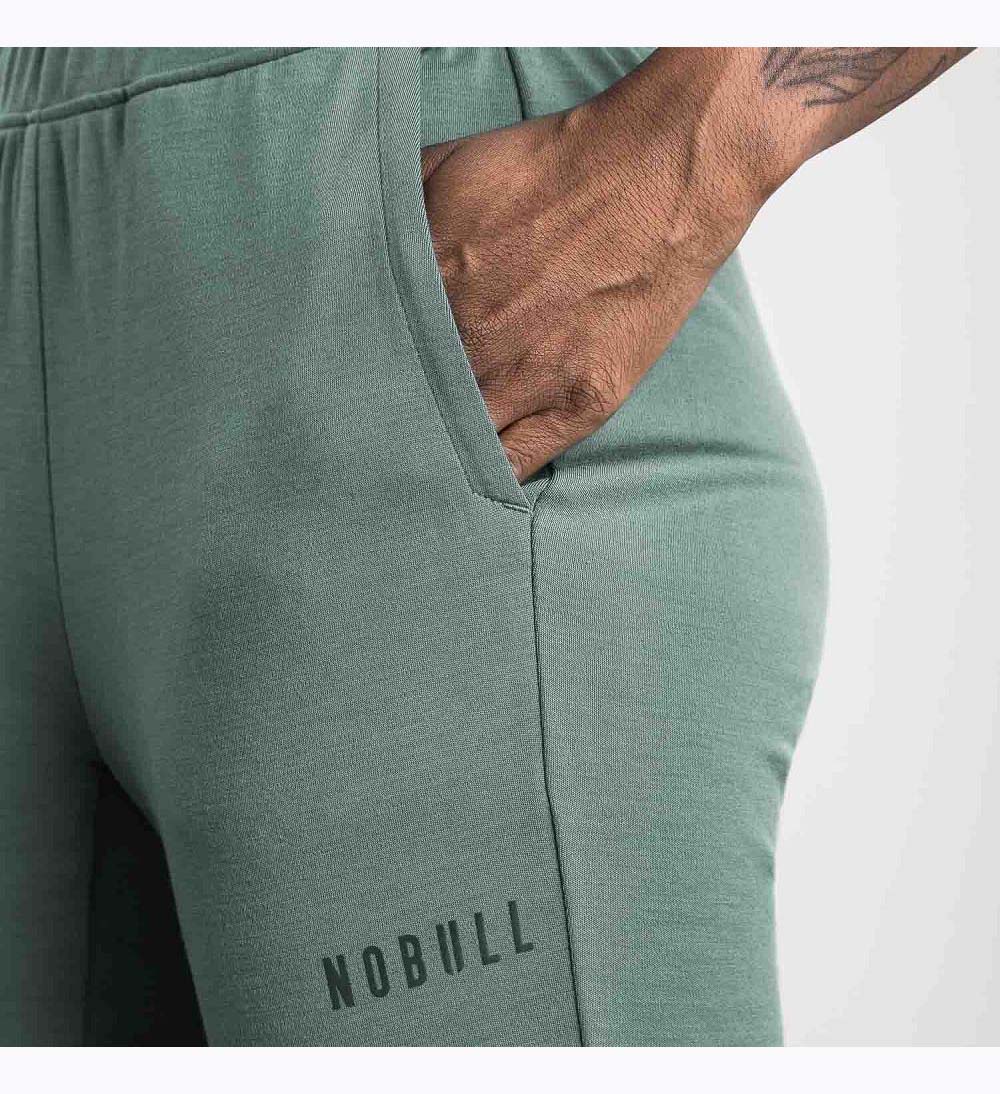 Women NOBULL Blended Merino Wool Jogger Pants Dark Grey | PBEKY-3054