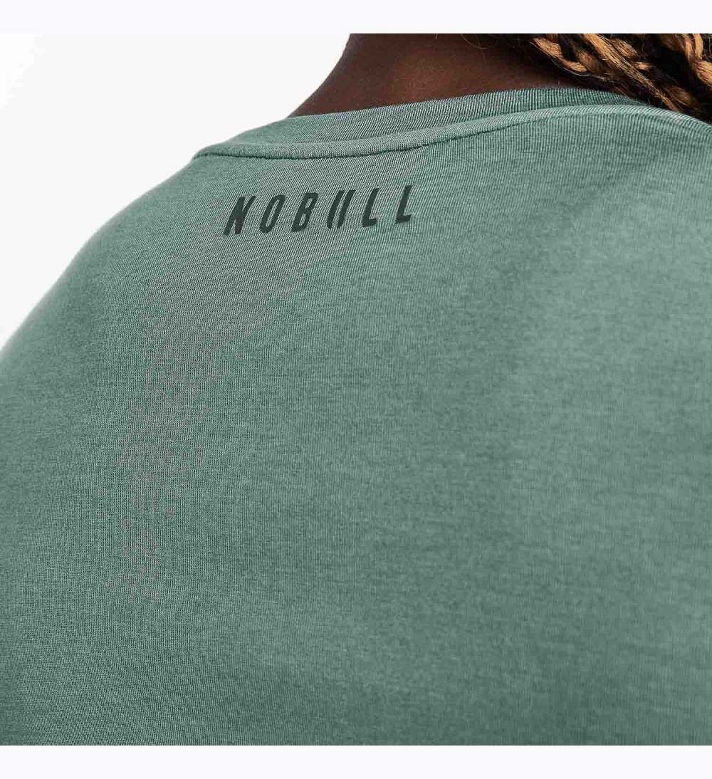 Women NOBULL Blended Merino Wool Long Sleeve T-Shirt Dark Grey | DJBPW-1970