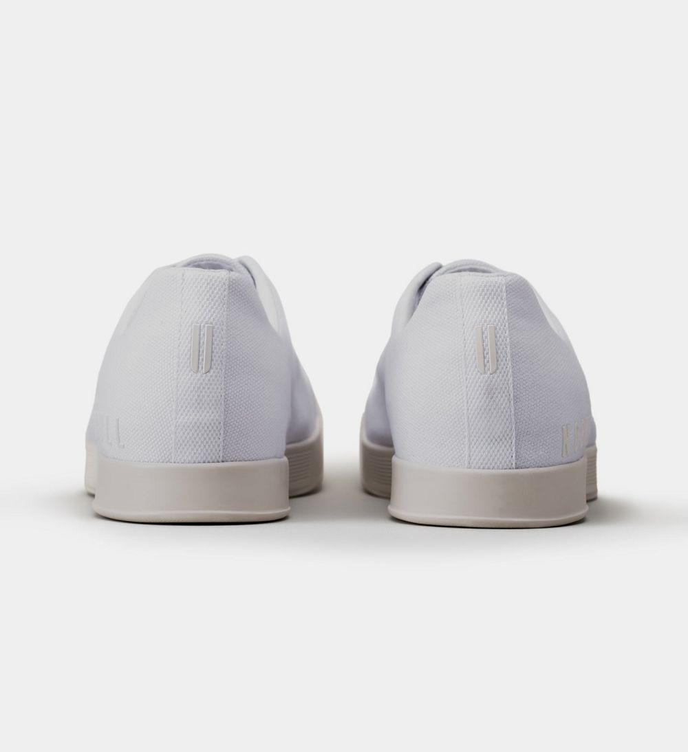 Women NOBULL Canvas Training Shoes White Ivory | MANZO-5640