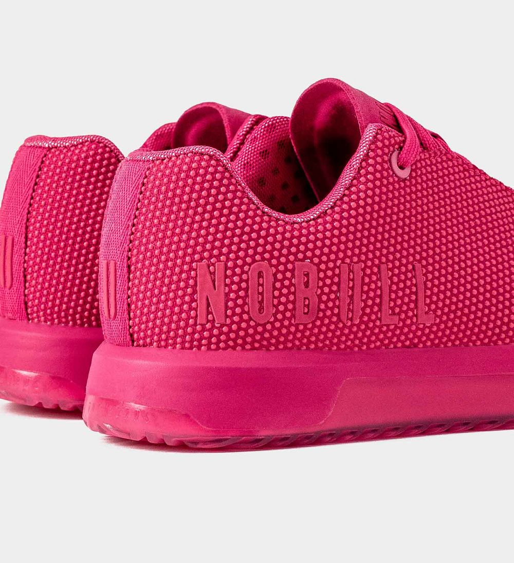 Women NOBULL CrossFit® IMPACT Training Shoes Pink Red | YDZKP-9207