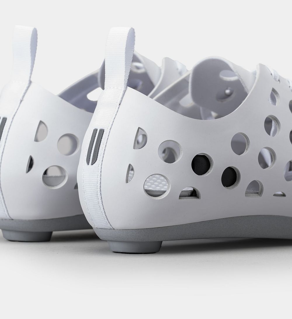 Women NOBULL Cycling Shoes White | EGMHP-3269