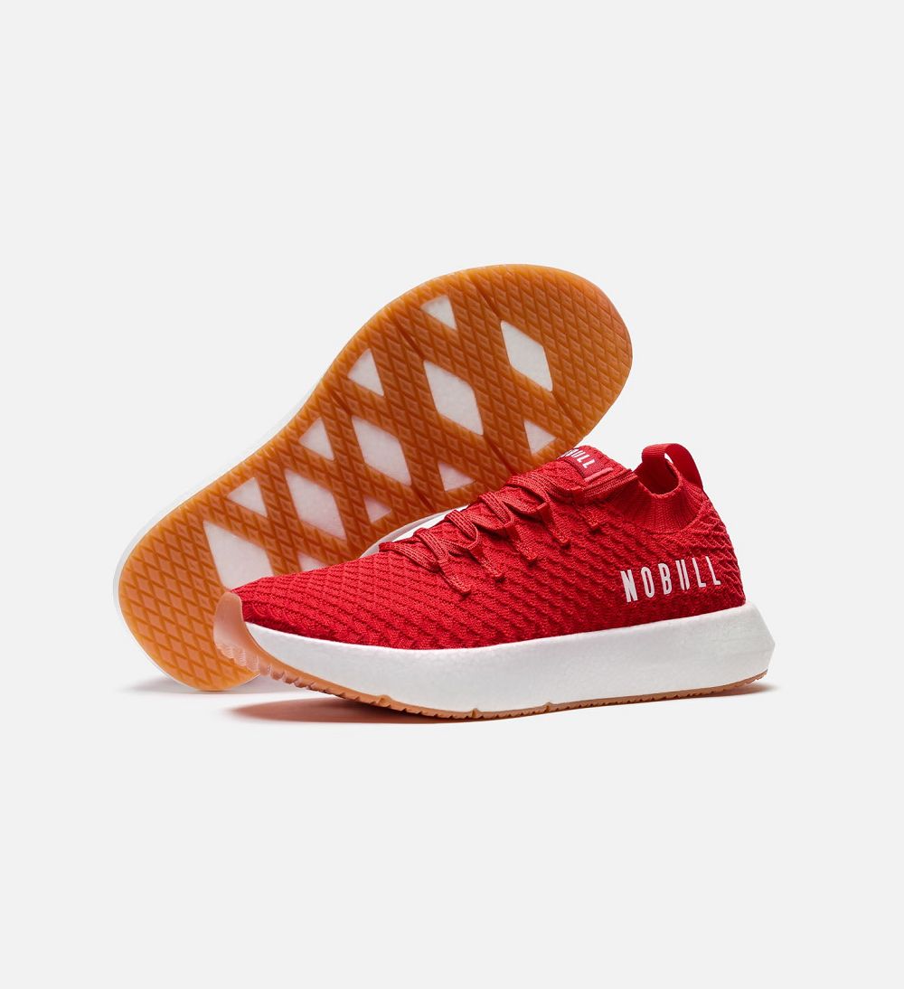 Women NOBULL DRIVE Training Shoes Red | MZBOW-7549