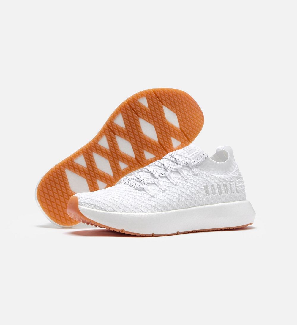 Women NOBULL DRIVE Training Shoes White | CQMKE-6183