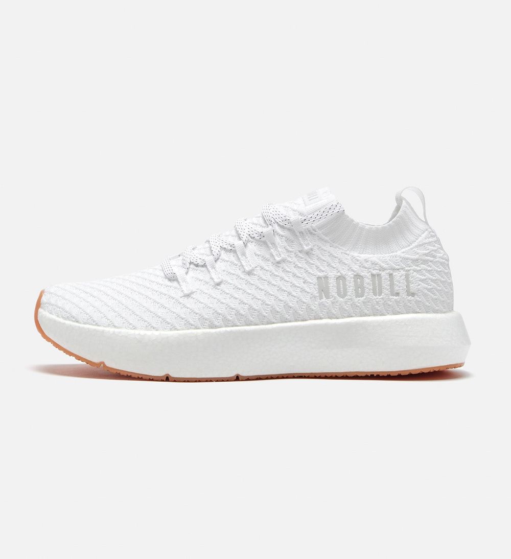 Women NOBULL DRIVE Training Shoes White | CQMKE-6183