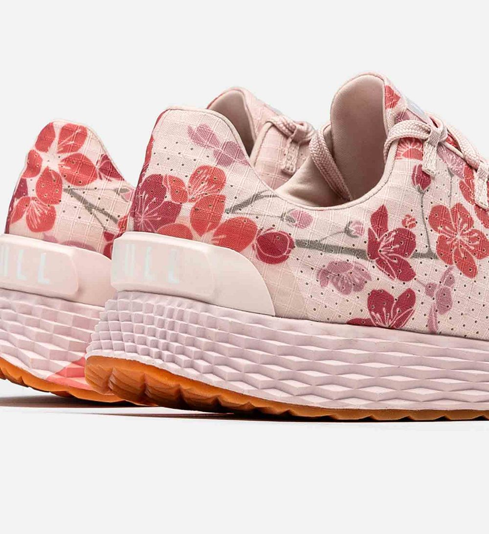 Women NOBULL Floral ALLDAY Running Shoes Blush Cherry Blossom | MCLJB-0369