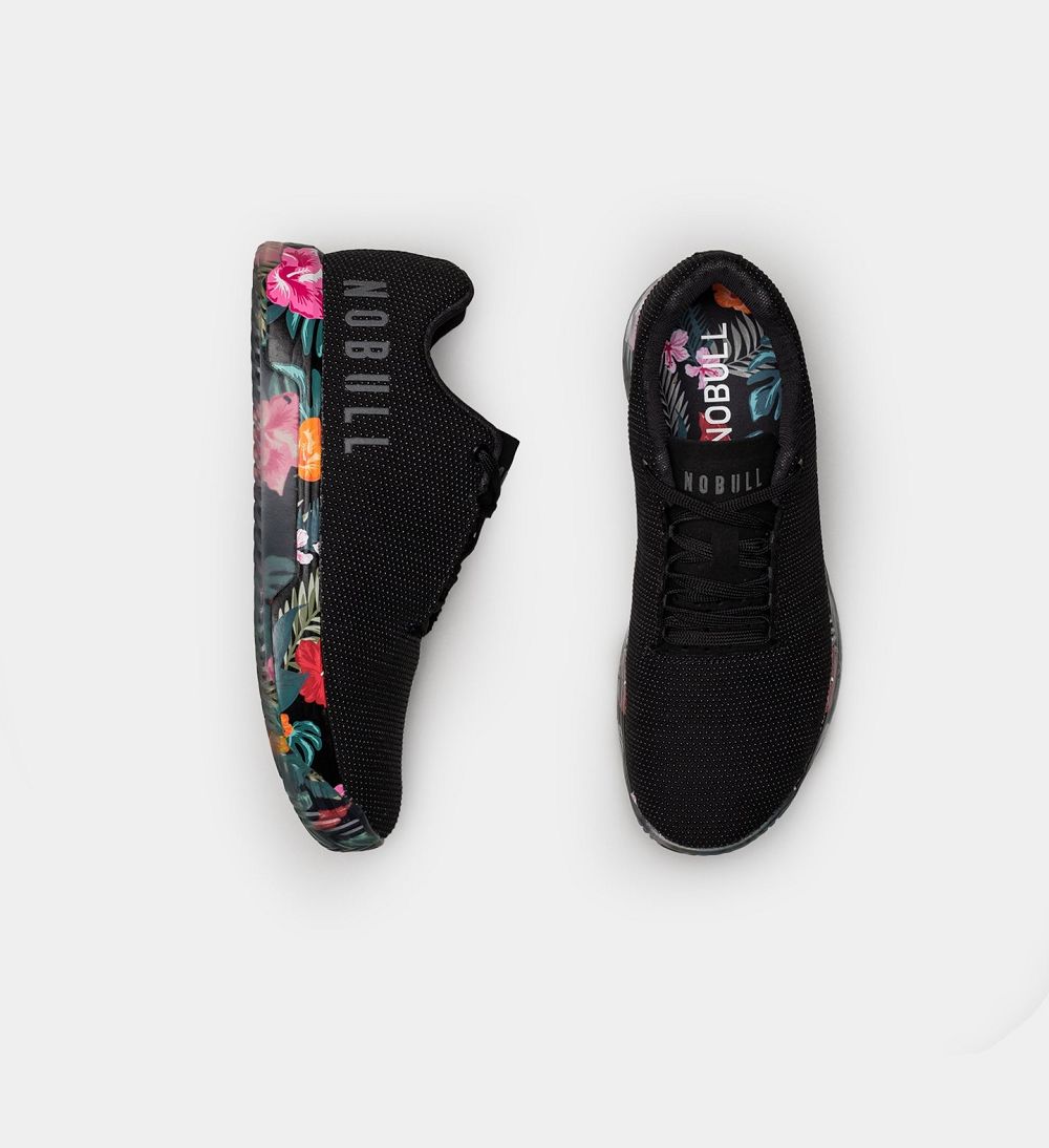 Women NOBULL Floral IMPACT Training Shoes Midnight Multi | XHYKA-5160