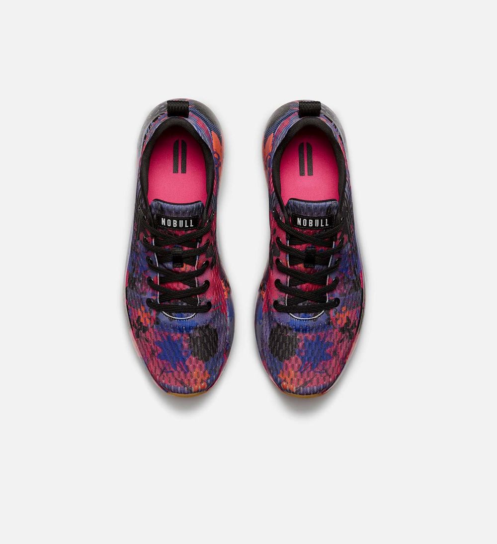 Women NOBULL Floral JOURNEY Running Shoes Wild Flower | EQAZC-7291