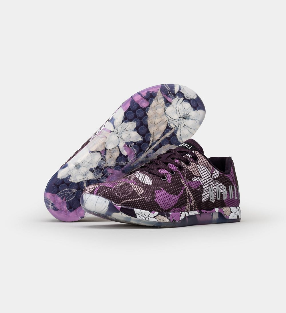 Women NOBULL Floral OUTWORK Training Shoes Multi | JFSRK-9287