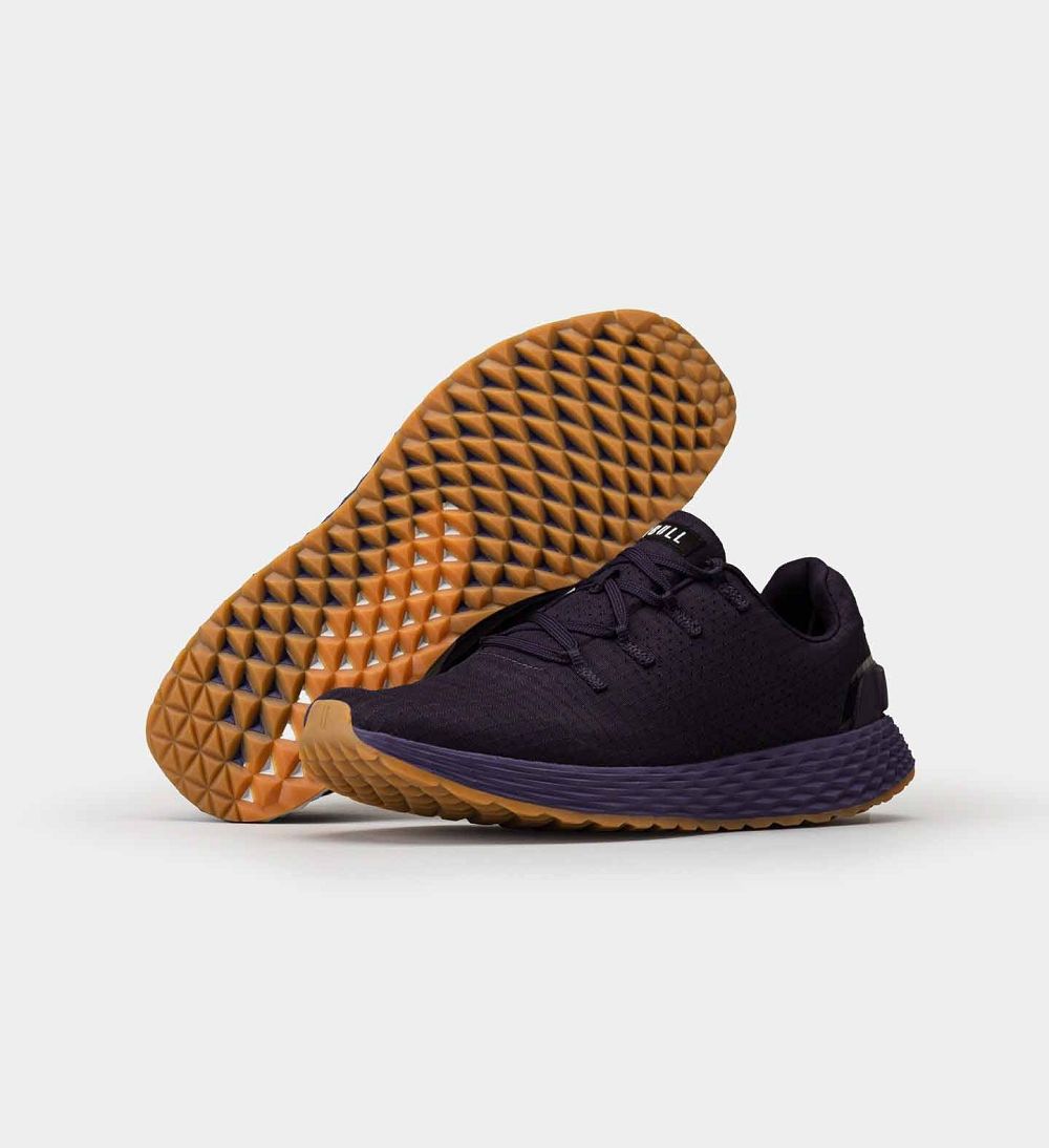 Women NOBULL Gum ALLDAY Running Shoes Plum | JQRNL-0175