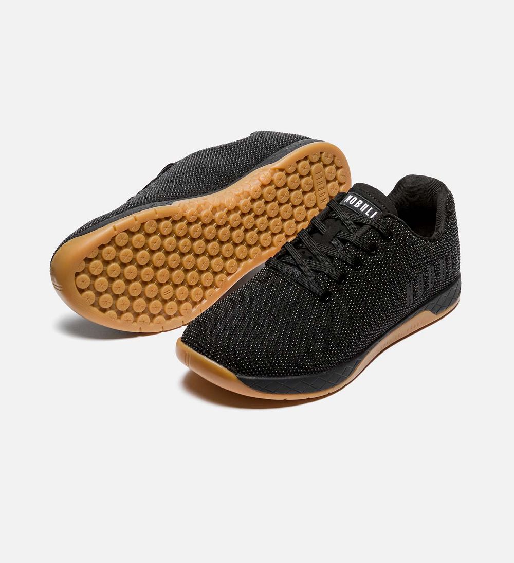 Women NOBULL Gum OUTWORK Training Shoes Black Gum | RZQPL-4150