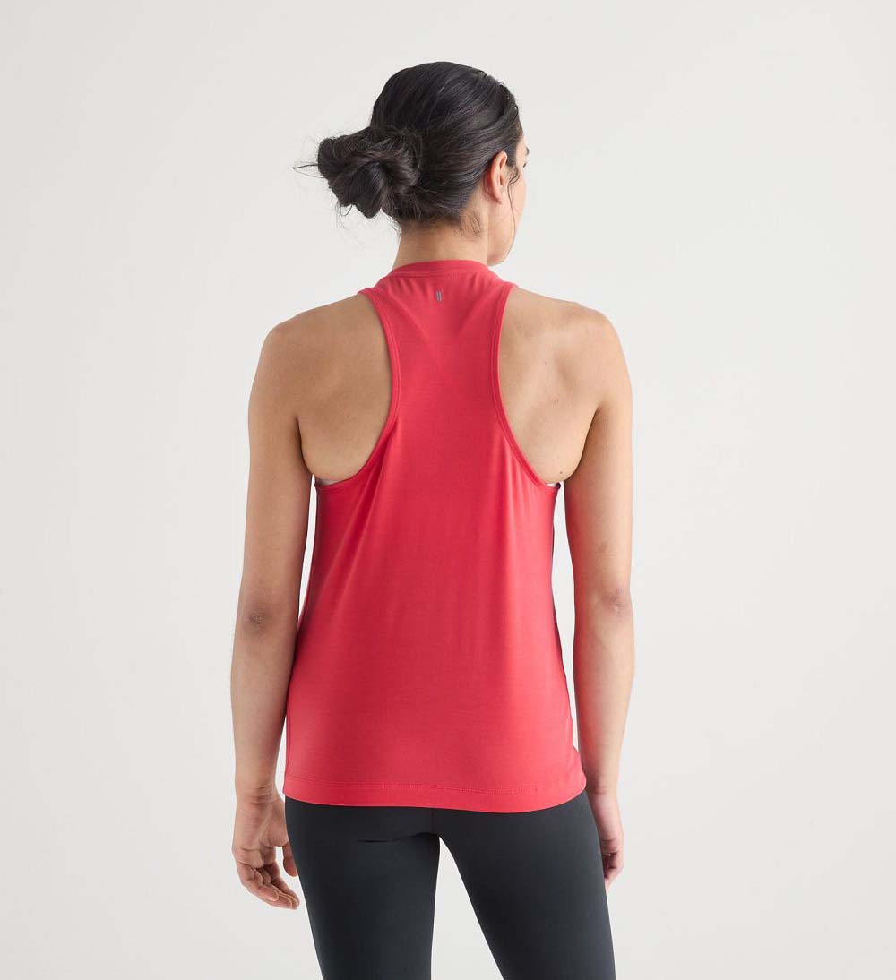 Women NOBULL High-Neck Tanks True Red | HCXFK-8075