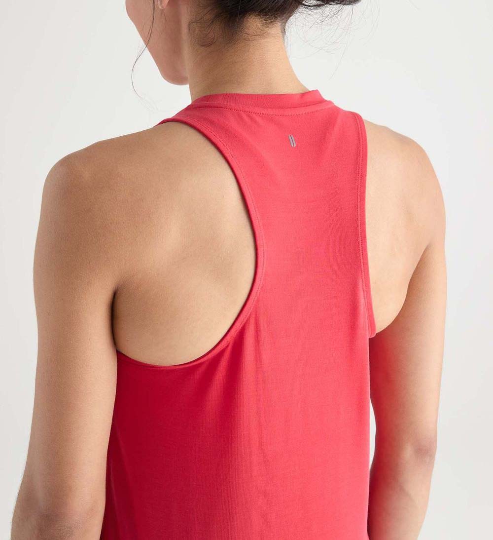 Women NOBULL High-Neck Tanks True Red | HCXFK-8075