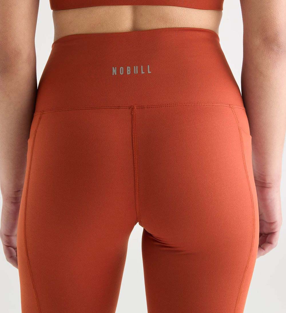 Women NOBULL High-Rise Matte Pocket 25