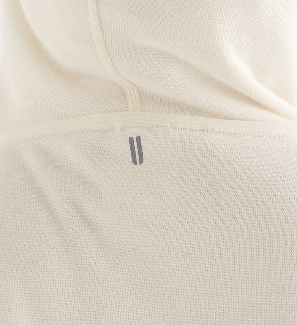 Women NOBULL Hoodie Ivory | WVUEF-6819