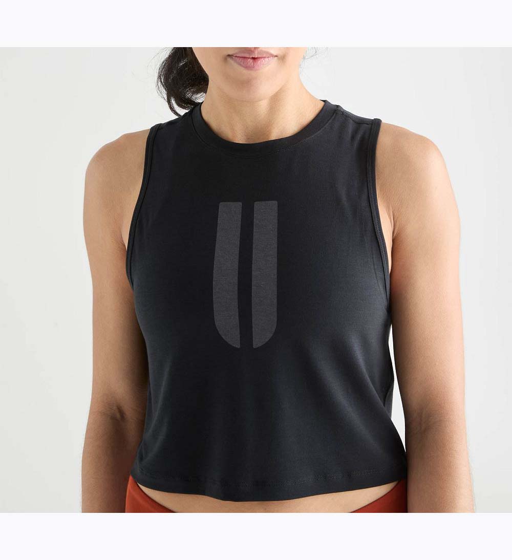 Women NOBULL Horns Muscle Tanks Black | RFYXB-7813