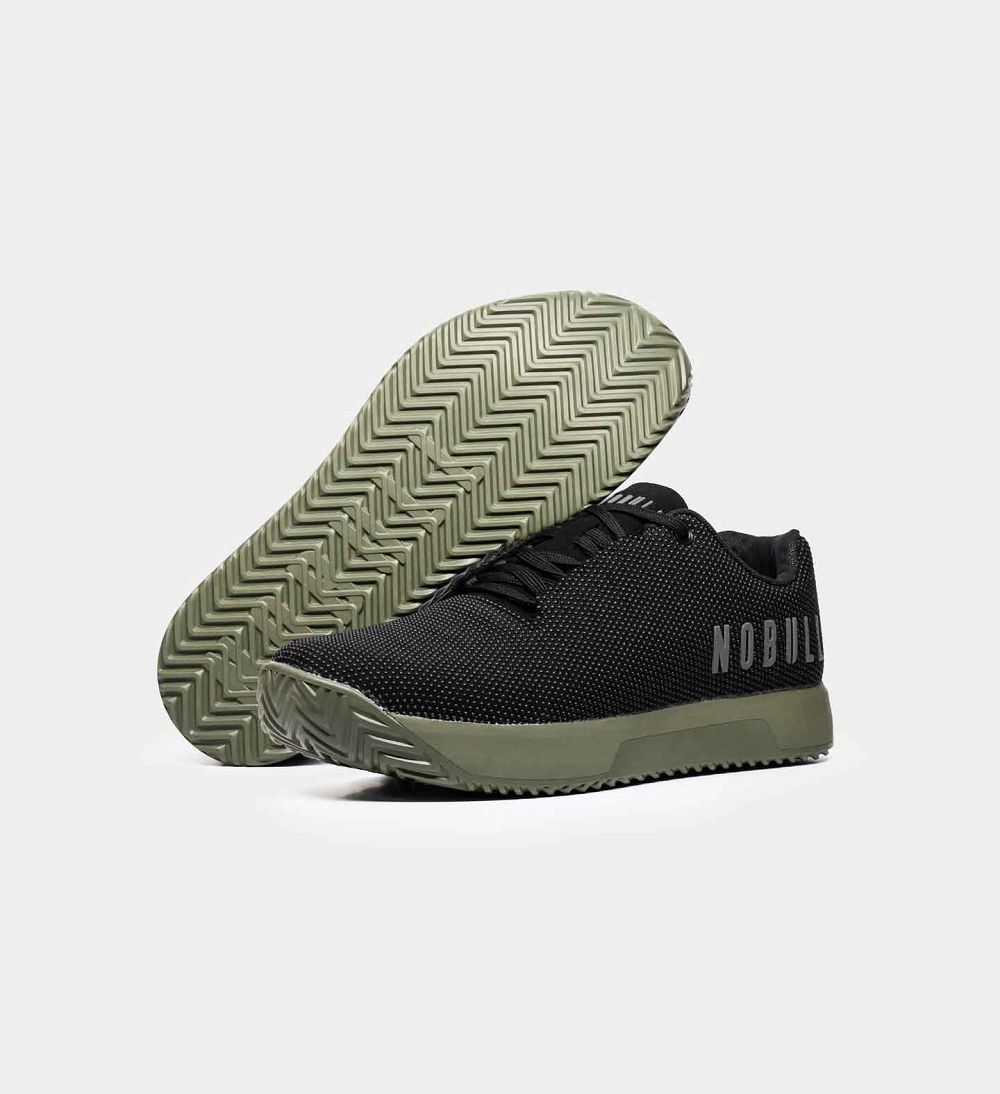 Women NOBULL IMPACT Training Shoes Black Ivy | HDKFO-7046