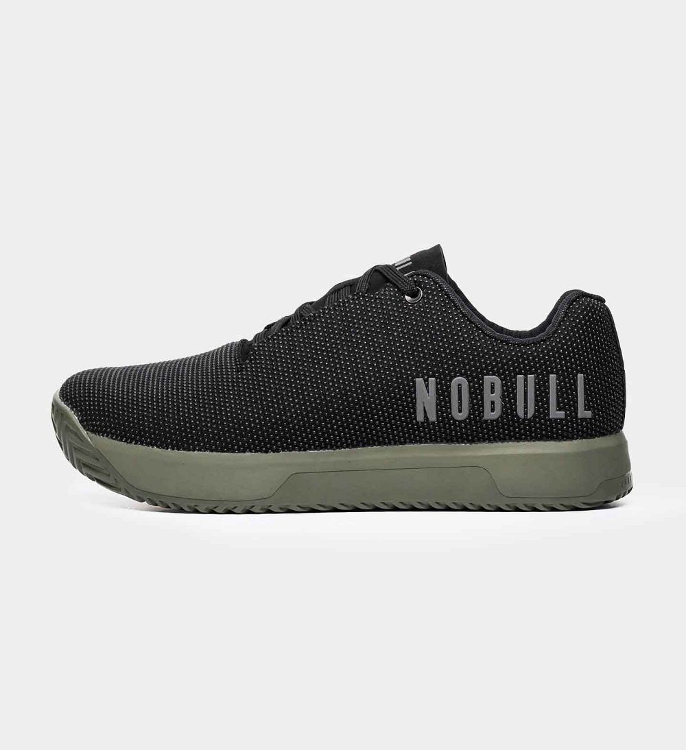 Women NOBULL IMPACT Training Shoes Black Ivy | HDKFO-7046