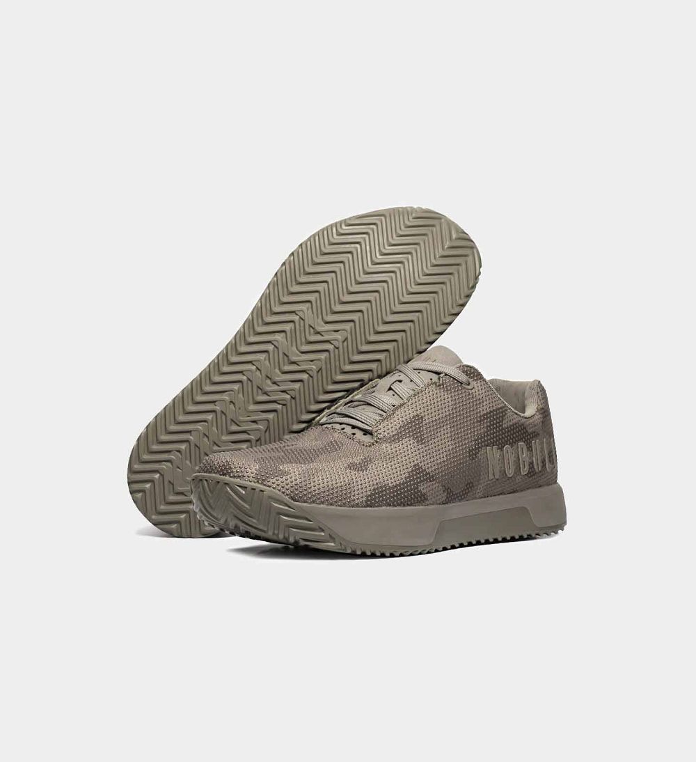 Women NOBULL IMPACT Training Shoes Mint Camo | MOXDY-5398