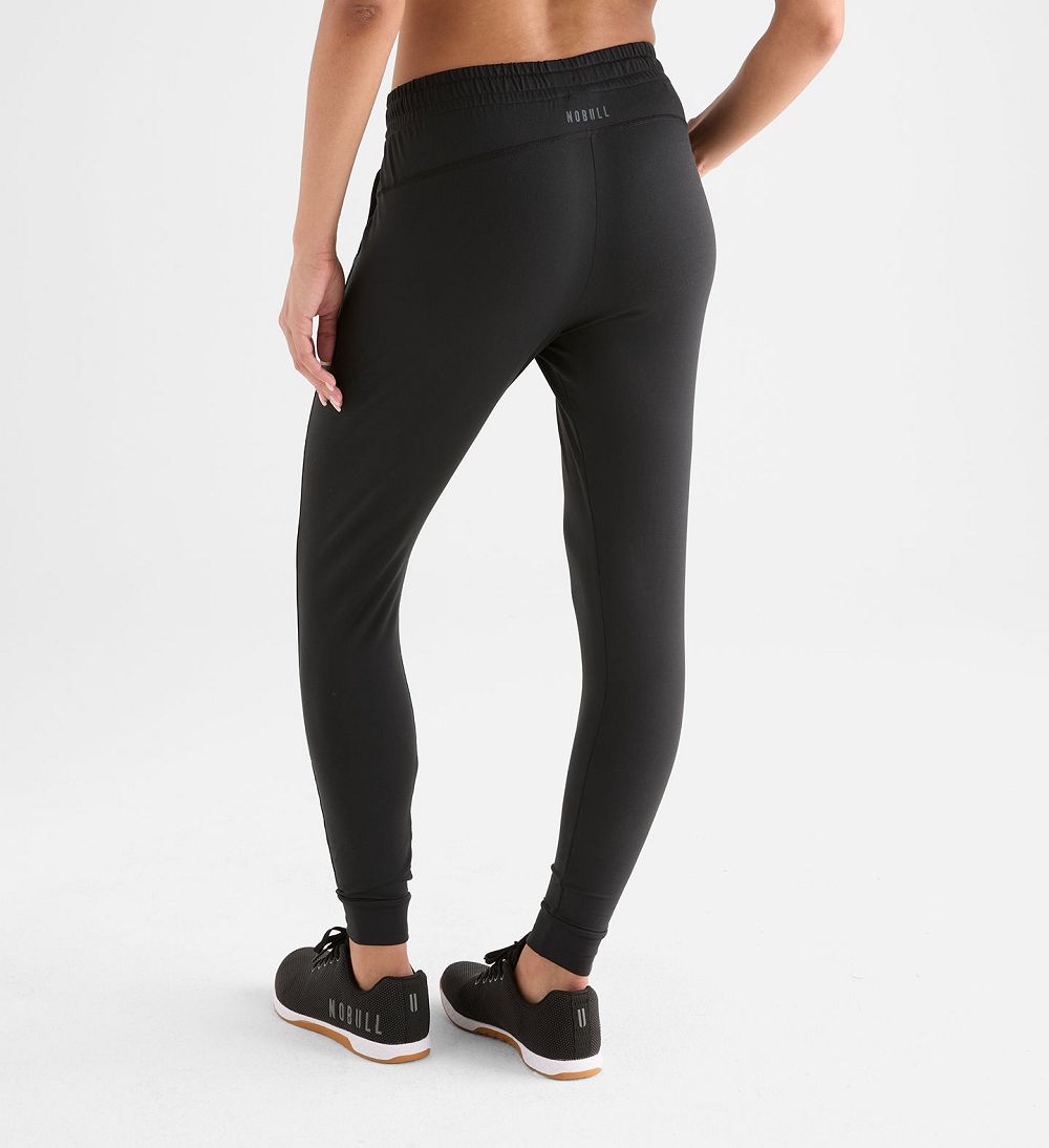 Women NOBULL Jogger Pants Black | TDWGC-1580