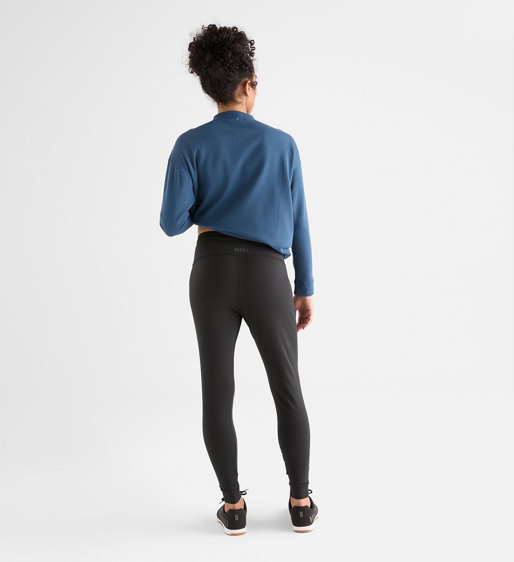 Women NOBULL Jogger Pants Black | TDWGC-1580