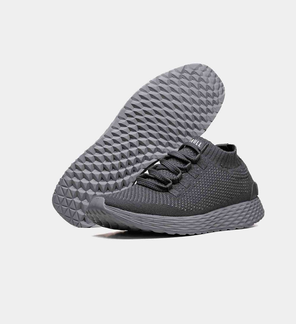 Women NOBULL Merino Wool ASPIRE Running Shoes Grey | YNKDT-5318