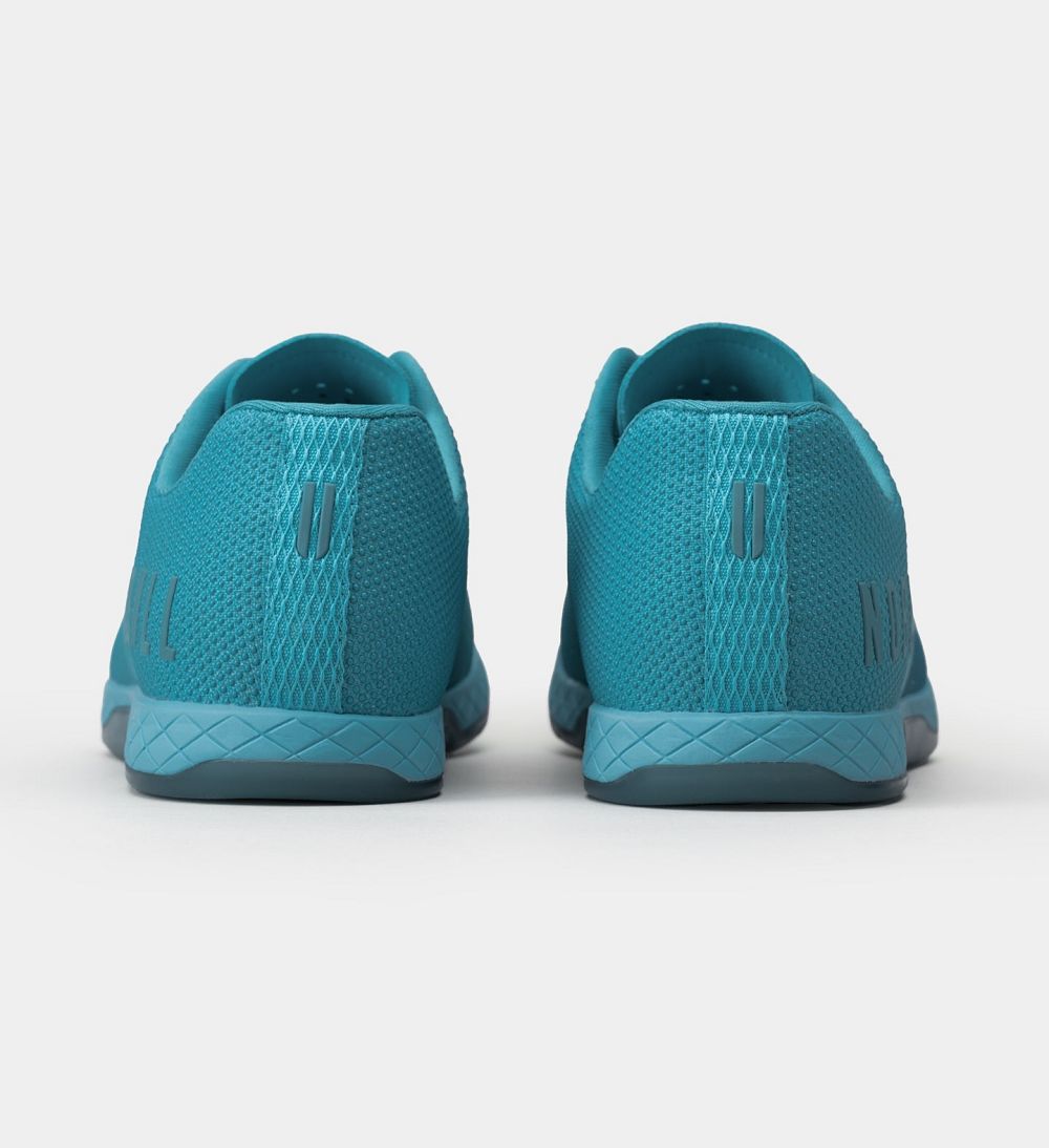 Women NOBULL Neon OUTWORK Training Shoes Neon Blue | MXHTA-7125