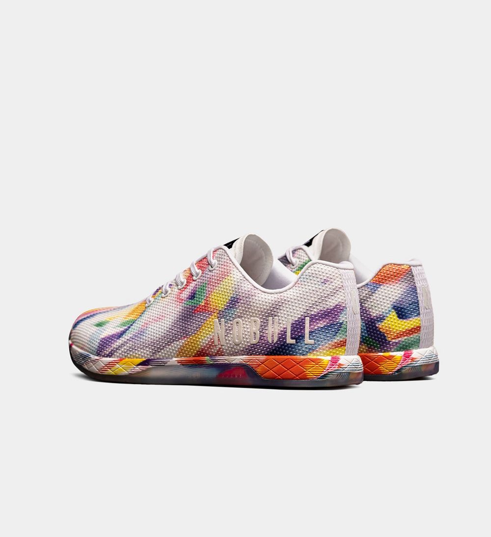 Women NOBULL Pride OUTWORK Training Shoes Rainbow | VYNBP-8630