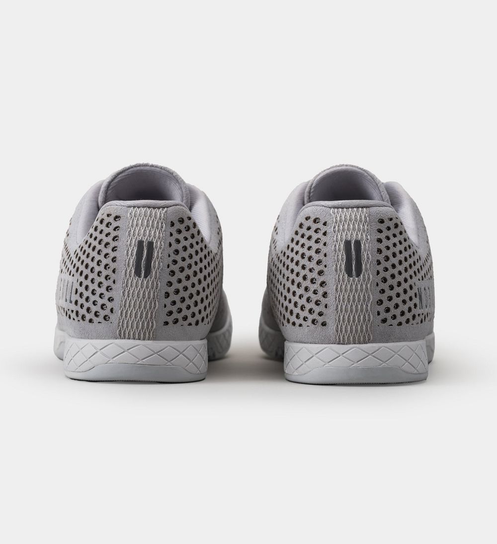 Women NOBULL Suede Training Shoes Light Grey | GPMLJ-9523