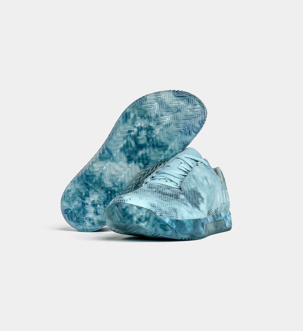 Women NOBULL Tie-Dye IMPACT Training Shoes Mint Tie-Dye | RKNAD-4983