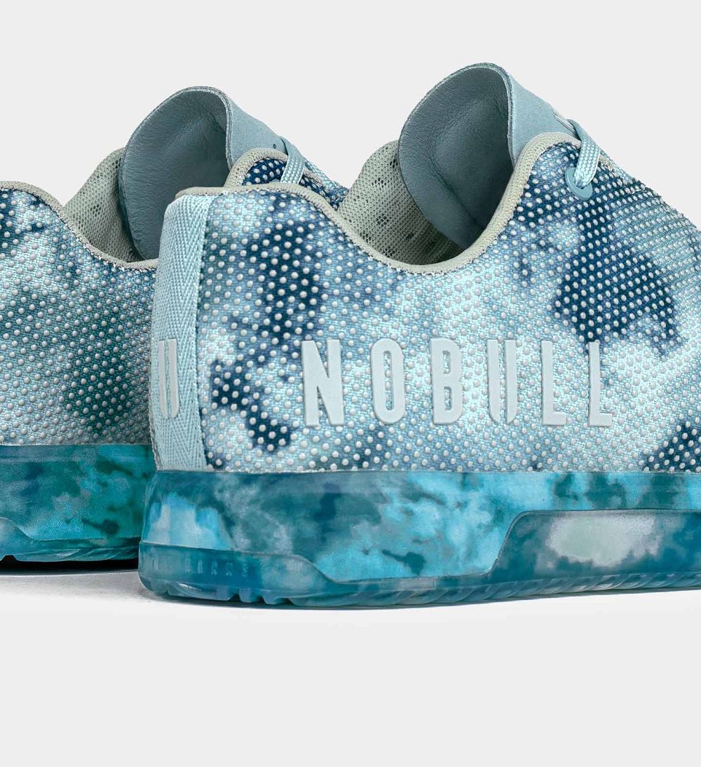 Women NOBULL Tie-Dye IMPACT Training Shoes Mint Tie-Dye | RKNAD-4983