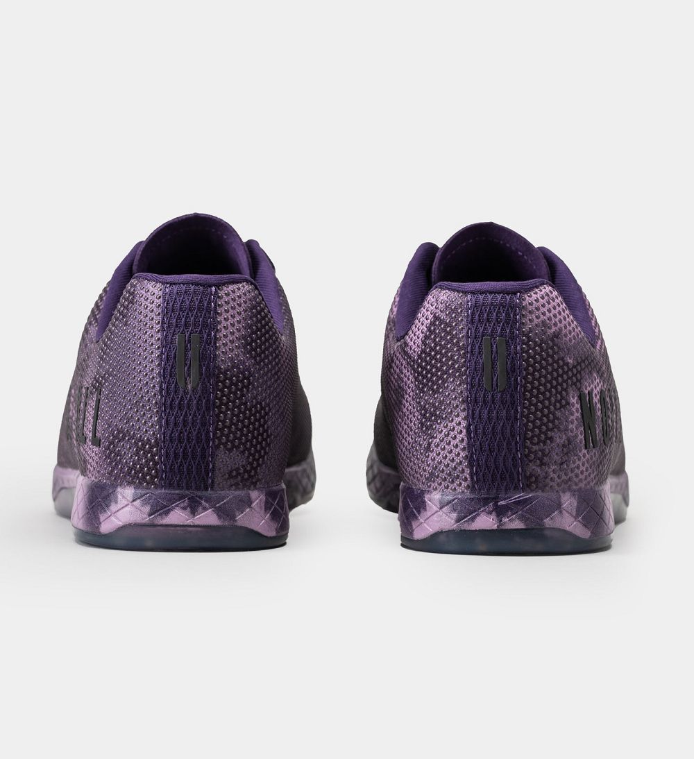 Women NOBULL Tie-Dye OUTWORK Training Shoes Dark Purple Tie-Dye | MAXLW-1982