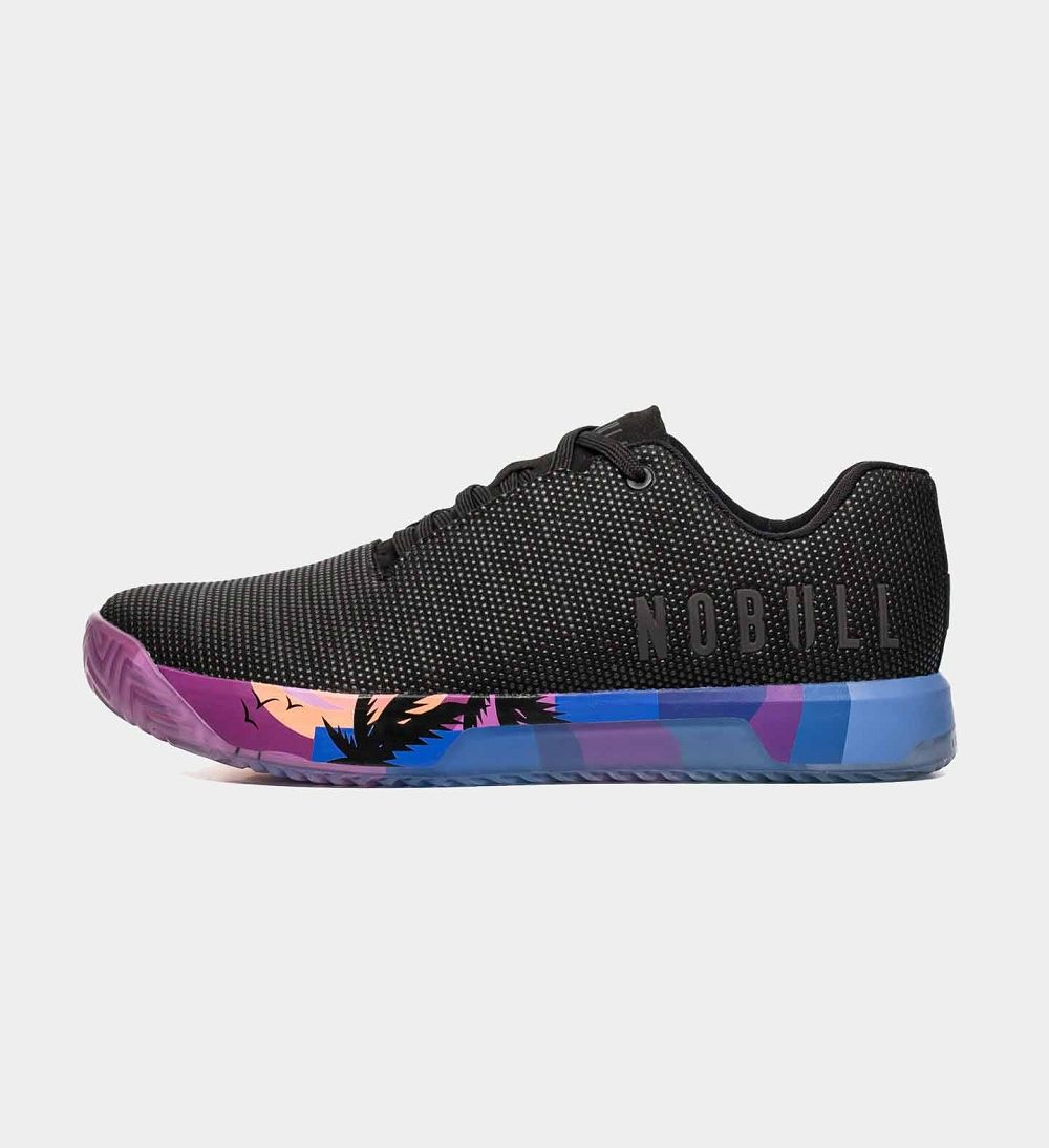 Women NOBULL West Coast IMPACT Training Shoes Black Sunset | UQGHS-5019