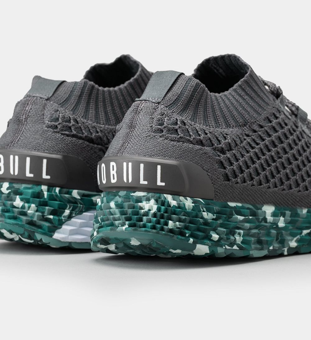 Women NOBULL Wild ASPIRE Running Shoes Dark Grey Wild Tide | WDJHB-3956