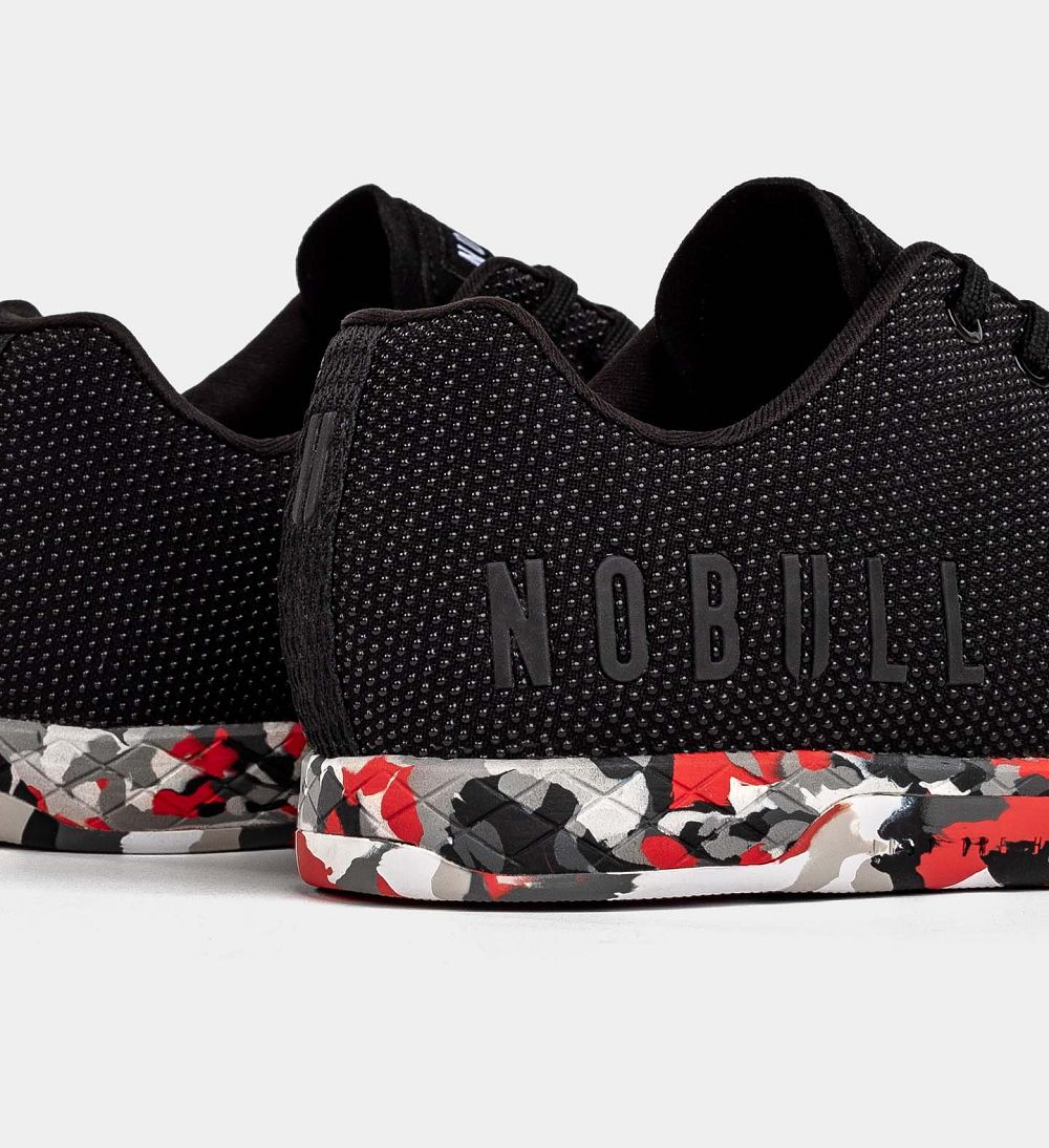 Women NOBULL Wild OUTWORK Training Shoes Black Camo | RMKHV-2760