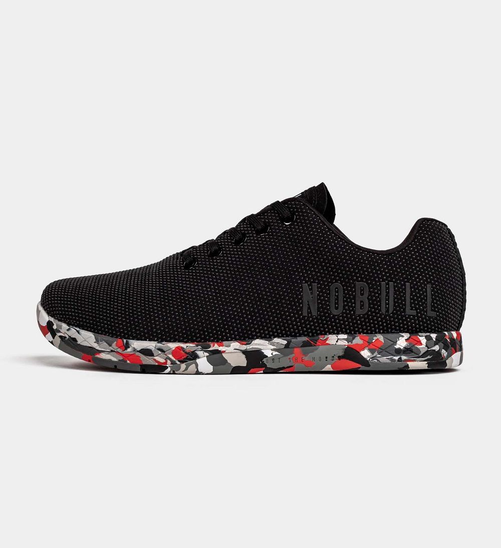 Women NOBULL Wild OUTWORK Training Shoes Black Camo | RMKHV-2760