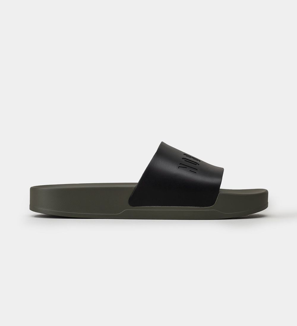 Women NOBULL  Slides Black Ivy | LGHIX-2309